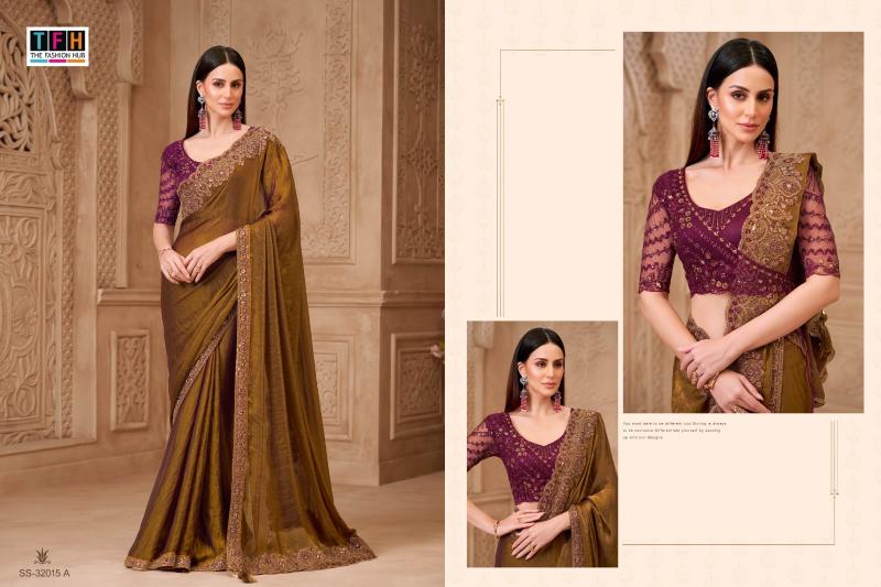 TFH 32015 colour surat factory saree